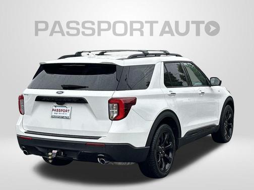 STAR WHITE MET TRI-COAT 2023 Ford Explorer ST-Line