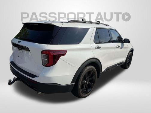 STAR WHITE MET TRI-COAT 2023 Ford Explorer ST-Line