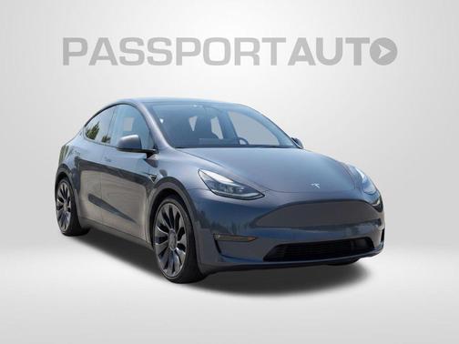 Solid Black 2022 Tesla Model Y Performance Dual Motor All-Wheel Drive