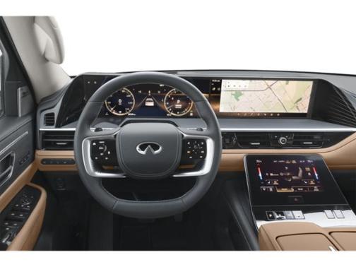 Radiant White 2025 INFINITI QX80 SENSORY AWD