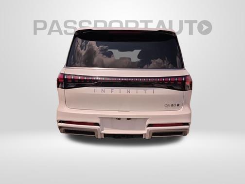 Radiant White 2025 INFINITI QX80 SENSORY AWD