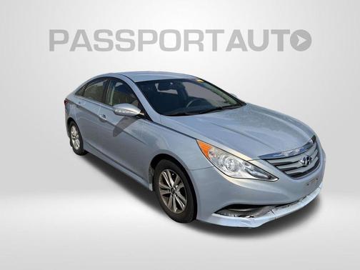 Iridescent Silver Blue Pearl 2014 Hyundai SONATA GLS