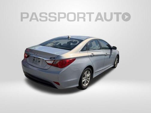 Iridescent Silver Blue Pearl 2014 Hyundai SONATA GLS