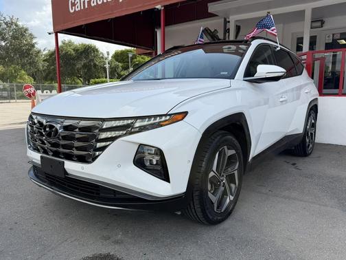 White Pearl 2024 Hyundai TUCSON Limited