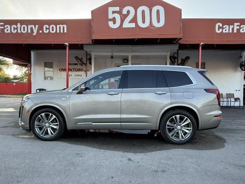 Latte Metallic 2022 Cadillac XT6 Premium Luxury FWD