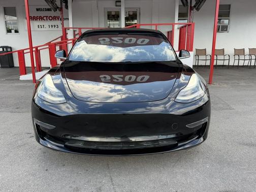 Solid Black 2018 Tesla Model 3 Long Range