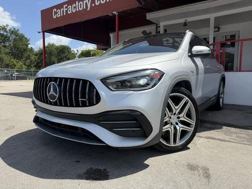 Iridium Silver Metallic 2021 Mercedes-Benz AMG GLA 35 4MATIC