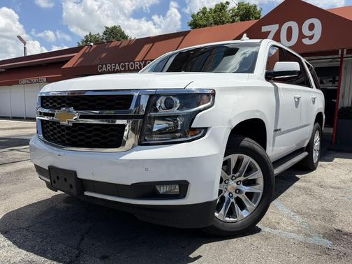 Summit White 2017 Chevrolet Tahoe LT