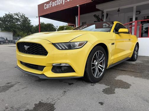 TRIPLE YELLOW TRI-COAT 2016 Ford Mustang EcoBoost
