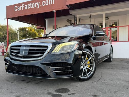 Black 2018 Mercedes-Benz S-Class S 560