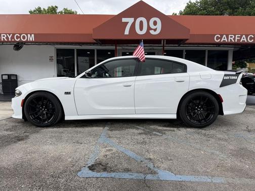 White Knuckle Clearcoat 2023 Dodge Charger Scat Pack