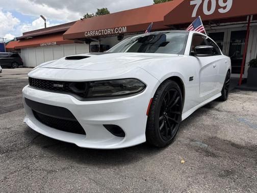 White Knuckle Clearcoat 2023 Dodge Charger Scat Pack
