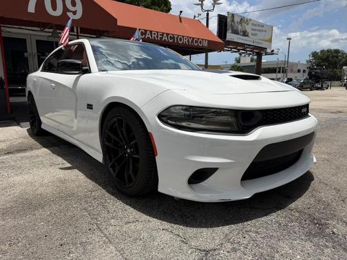 White Knuckle Clearcoat 2023 Dodge Charger Scat Pack