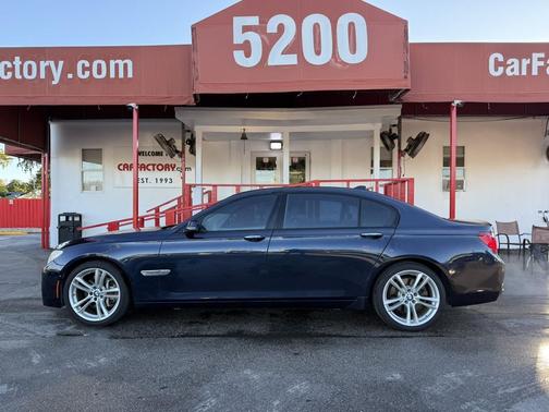 Imperial Blue M 2014 BMW 740 Li