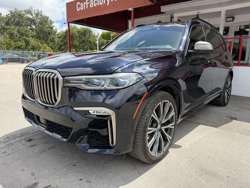 Carbon Black Metallic 2020 BMW X7 M50i