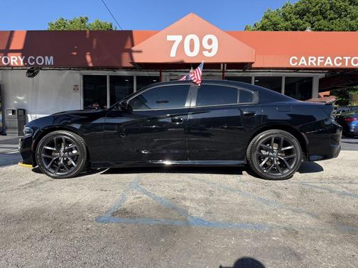 Pitch Black Clearcoat 2023 Dodge Charger GT