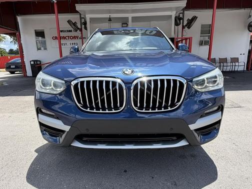Phytonic Blue Metallic 2021 BMW X3 sDrive30i