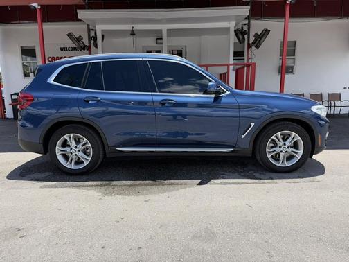 Phytonic Blue Metallic 2021 BMW X3 sDrive30i
