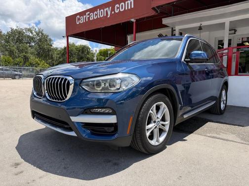 Phytonic Blue Metallic 2021 BMW X3 sDrive30i