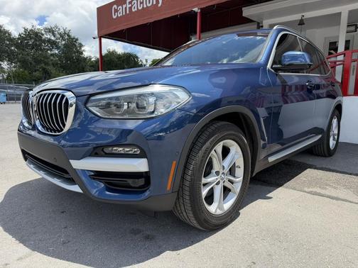 Phytonic Blue Metallic 2021 BMW X3 sDrive30i
