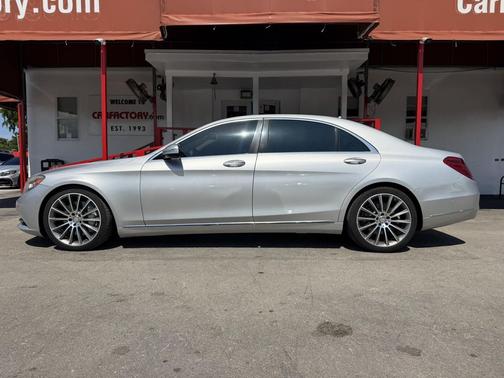 Iridium Silver Metallic 2015 Mercedes-Benz S-Class S 550