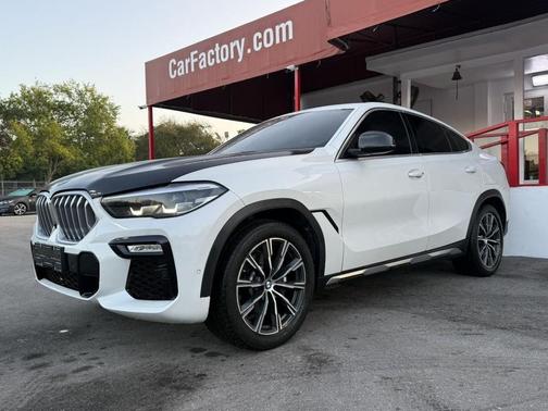 Mineral White Metallic 2020 BMW X6 sDrive40i