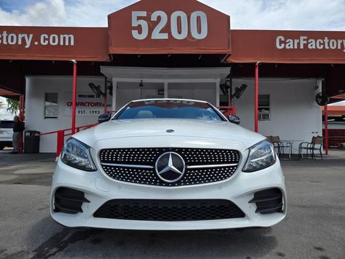 Polar White 2021 Mercedes-Benz C-Class Cabriolet