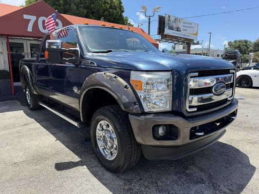BLUE JEANS METALLIC 2016 Ford F-250 Lariat