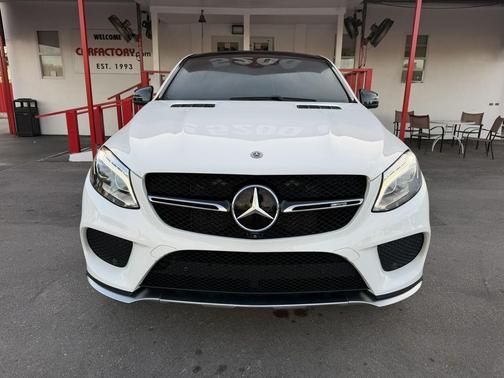 Polar White 2018 Mercedes-Benz AMG GLE 43 Coupe 4MATIC