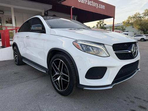 Polar White 2018 Mercedes-Benz AMG GLE 43 Coupe 4MATIC