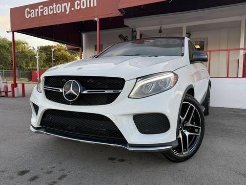 Polar White 2018 Mercedes-Benz AMG GLE 43 Coupe 4MATIC