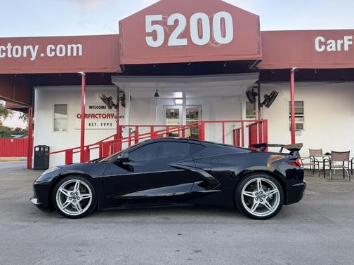 Black 2023 Chevrolet Corvette Stingray w/1LT