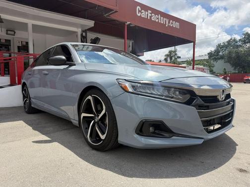 Sonic Gray Pearl 2022 Honda Accord Sport 1.5T