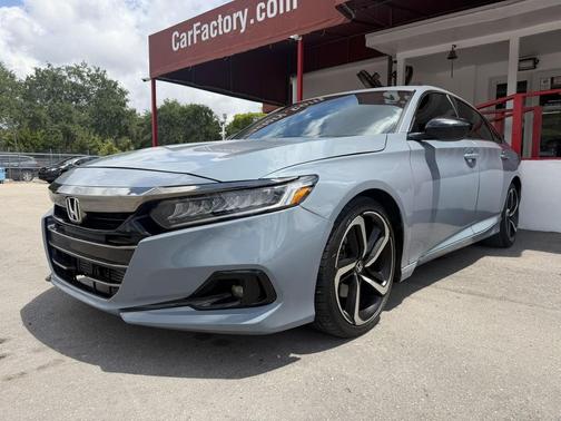 Sonic Gray Pearl 2022 Honda Accord Sport 1.5T