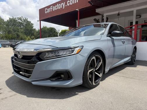 Sonic Gray Pearl 2022 Honda Accord Sport 1.5T