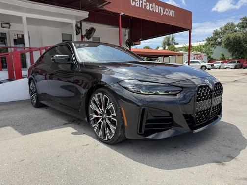 Black Sapphire Metallic 2024 BMW 430 Gran Coupe i