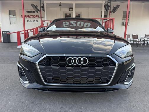 Brilliant Black 2021 Audi A5 Sportback 45 S Line Premium