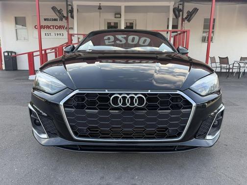 Brilliant Black 2021 Audi A5 Sportback 45 S Line Premium