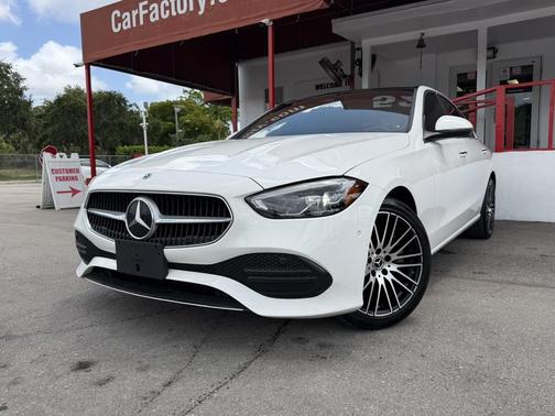 Polar White 2024 Mercedes-Benz C-Class C 300