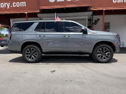 Satin Steel Metallic 2021 Chevrolet Tahoe 4WD Z71