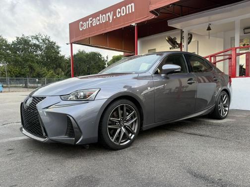 Nebula Gray Pearl 2017 Lexus IS 200t Base