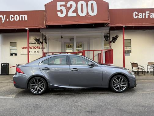 Nebula Gray Pearl 2017 Lexus IS 200t Base