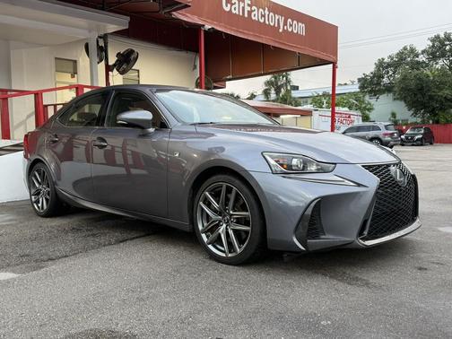 Nebula Gray Pearl 2017 Lexus IS 200t Base