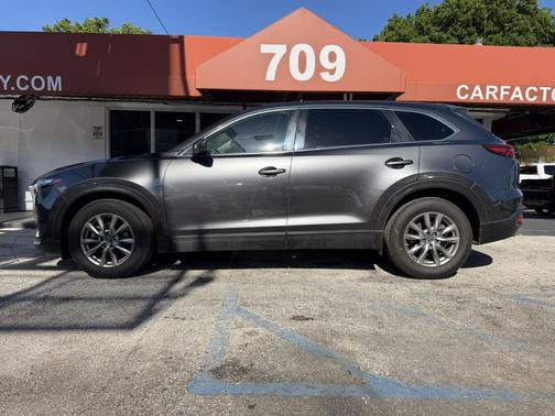 Machine Gray Metallic 2019 Mazda CX-9 Touring