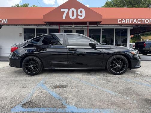Crystal Black P 2024 Honda Civic Sport