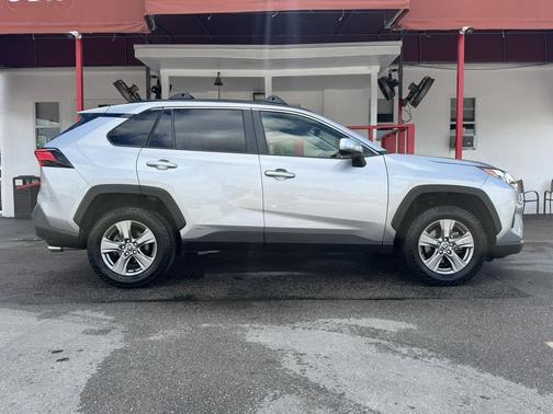 Silver Sky Metallic 2024 Toyota RAV4 Hybrid LE
