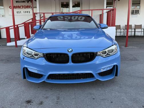 YAS MARINA BLUE 2017 BMW M4 Base