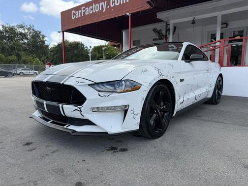 OXFORD WHITE 2021 Ford Mustang GT Premium