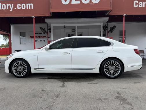 Snow White Pearl 2019 Kia K900 Luxury
