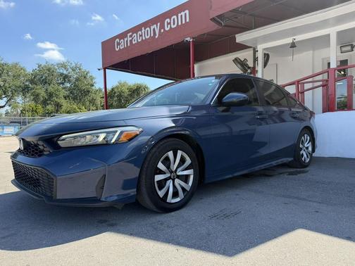 Blue Lagoon Pea 2025 Honda Civic LX